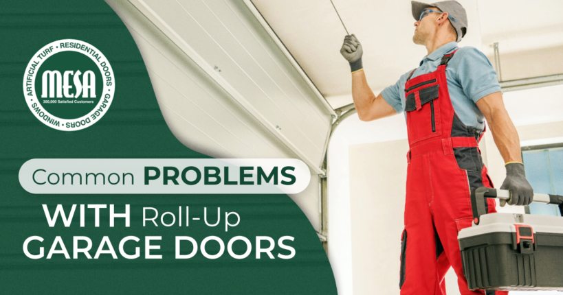 Common Problems with Roll-Up Garage Doors