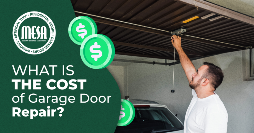 Mesa Garage Doors - What Is the Cost of Garage Door Repair
